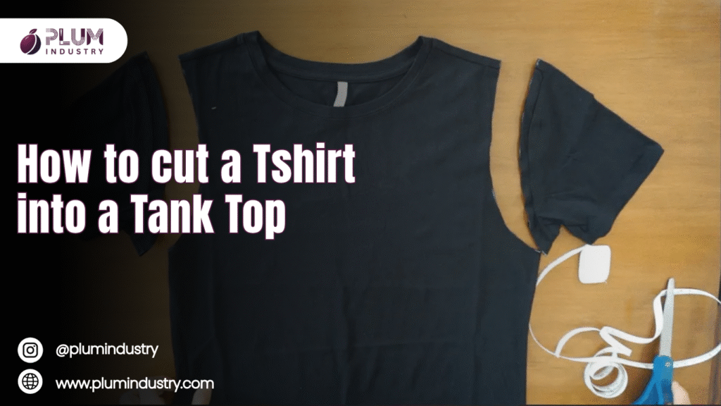 How to Cut a Tshirt into a Tank Top