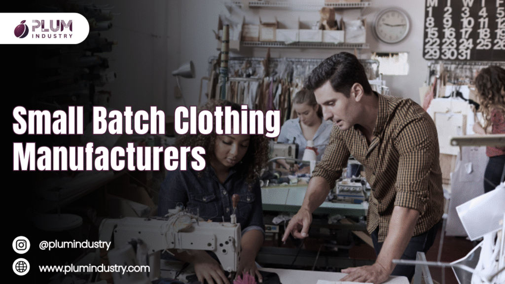Small Batch Clothing Manufacturers