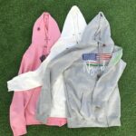 Washed Y2K Vintage Unisex Hoodie - 330GSM Fleece Puff Print Men's Cotton Hoodie