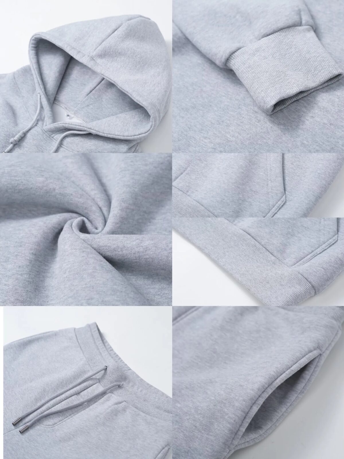 Plumindustry 330G Fleece Oversized Hoodies | Custom Transfer Print 80% Cotton Colorful Men's Long Sleeve Hoodies - Image 2