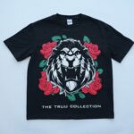 Plumindustry Custom 300GSM Heavyweight Pure Cotton T-Shirt with Puff and Screen Print