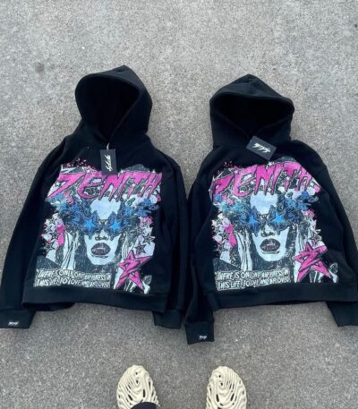 Fleece Hoodie 330GSM Heavy Weight Digital Print Logo