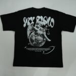 100% Cotton 260GSM Men's T-shirt Custom Logo