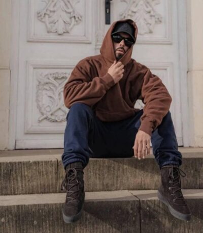 YKH Heavy Cotton 520GSM Hoodies Design Own Logo Street Style