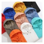 Chenille Embroidery Oversize Full Zip Up Hoodies | Custom Heavy Weight Plus Size Fleece Hoodies