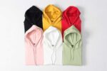 400g Cotton Heavyweight Fleece Unisex Hoodie with 3D Embossed Custom Logo and Pocket
