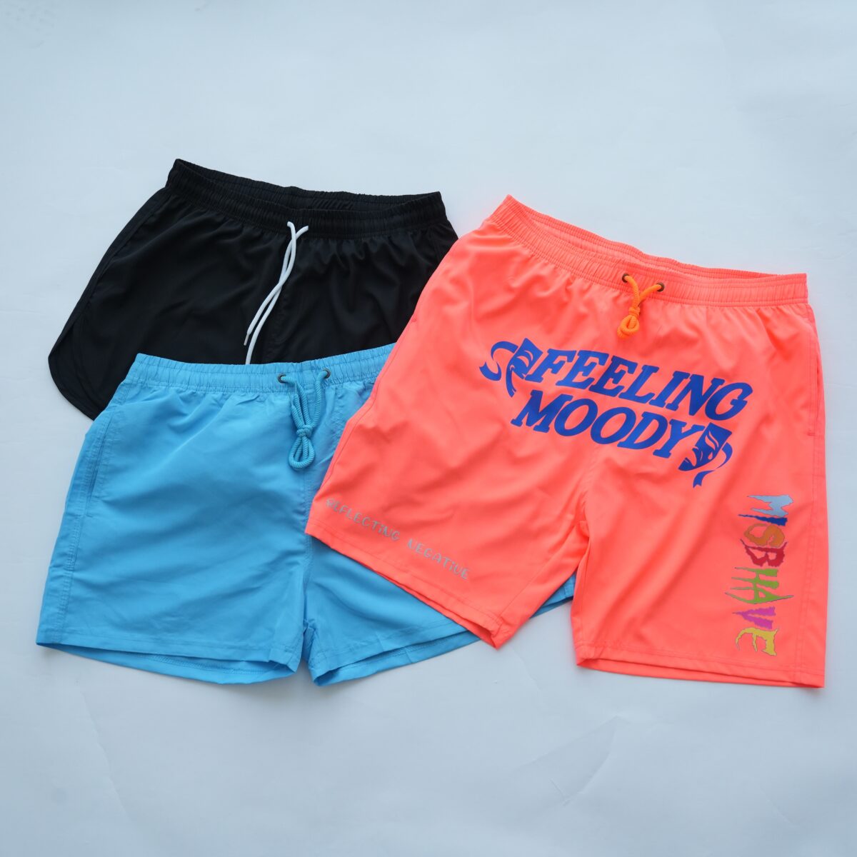 Plumindustry 180 GSM Lightweight Nylon Summer Shorts | Custom Transfer Print Logo | Trendy & Comfortable Sportswear - Image 2
