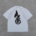 300GSM Pure Cotton Fabric Men's Shirt with Digital Print