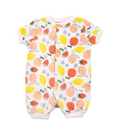 ROMPER WITH SHORT SLEEVES