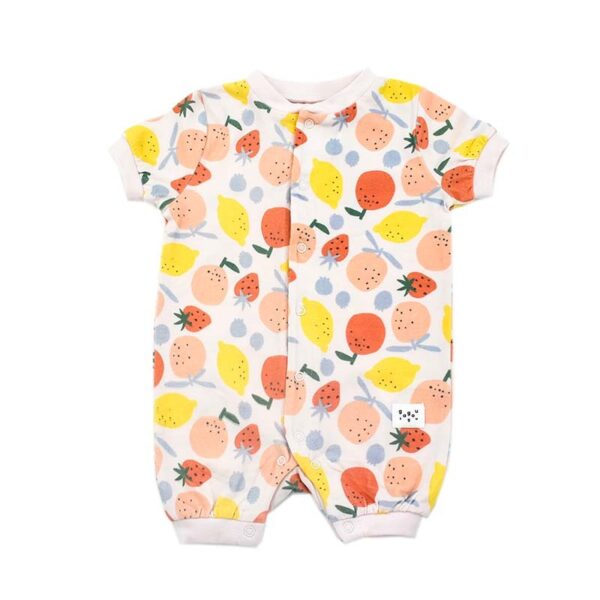 ROMPER WITH SHORT SLEEVES