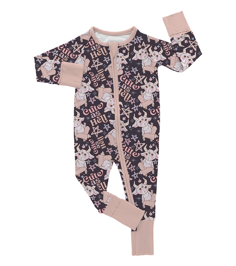 p1 PLUMINDUSTRY LONG SLEEVES ROMPER WITH ZIPPER - Image 1