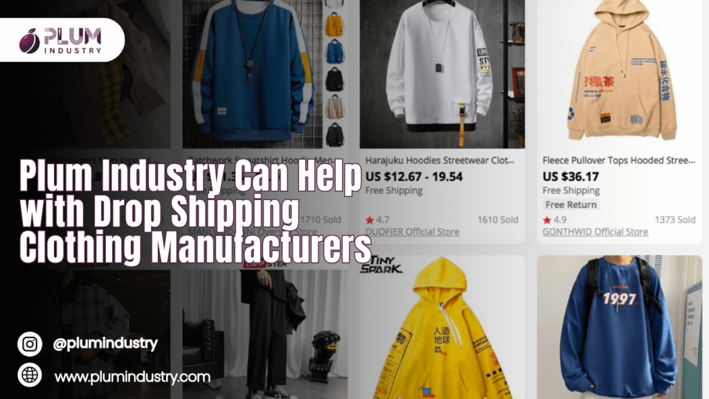drop shipping clothing manufacturers