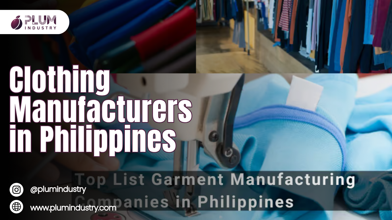 Professional clothing manufacturers in the Philippines producing custom apparel.