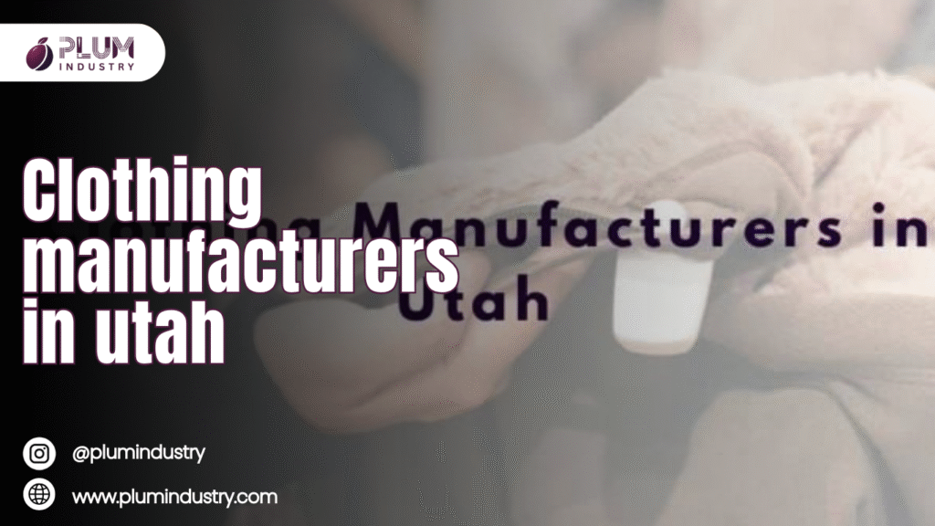 Clothing manufacturers in utah