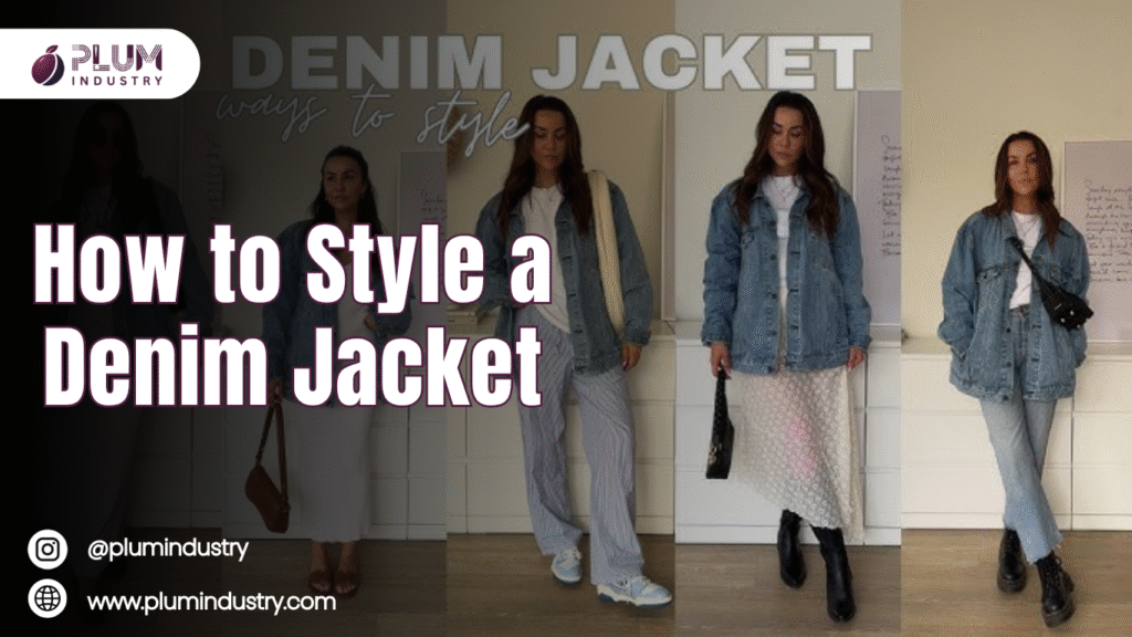 how to style denim jacket